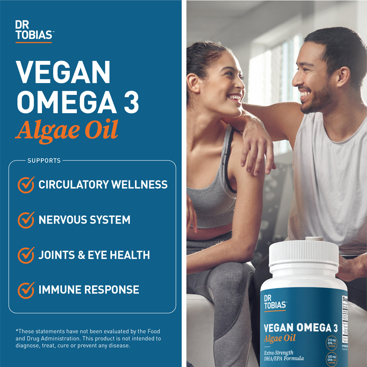 clinicians vegan omega 3 algae oil