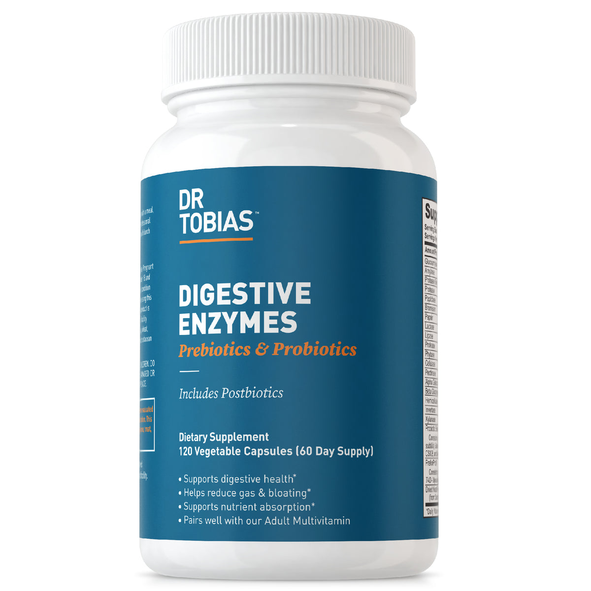 Digestive Enzymes with Prebiotics and Probiotics