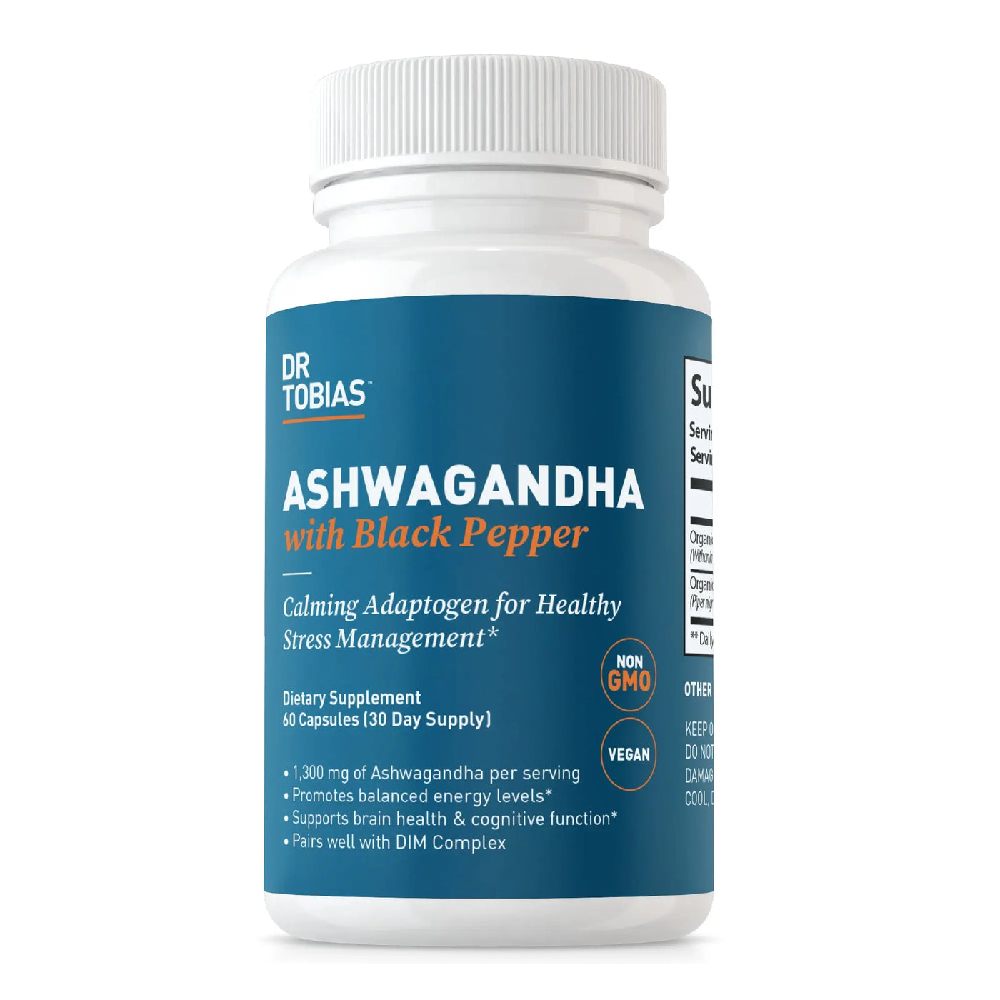 Ashwagandha with Black Pepper - Dr. Tobias Ashwagandha with Black Pepper - Dr. Tobias