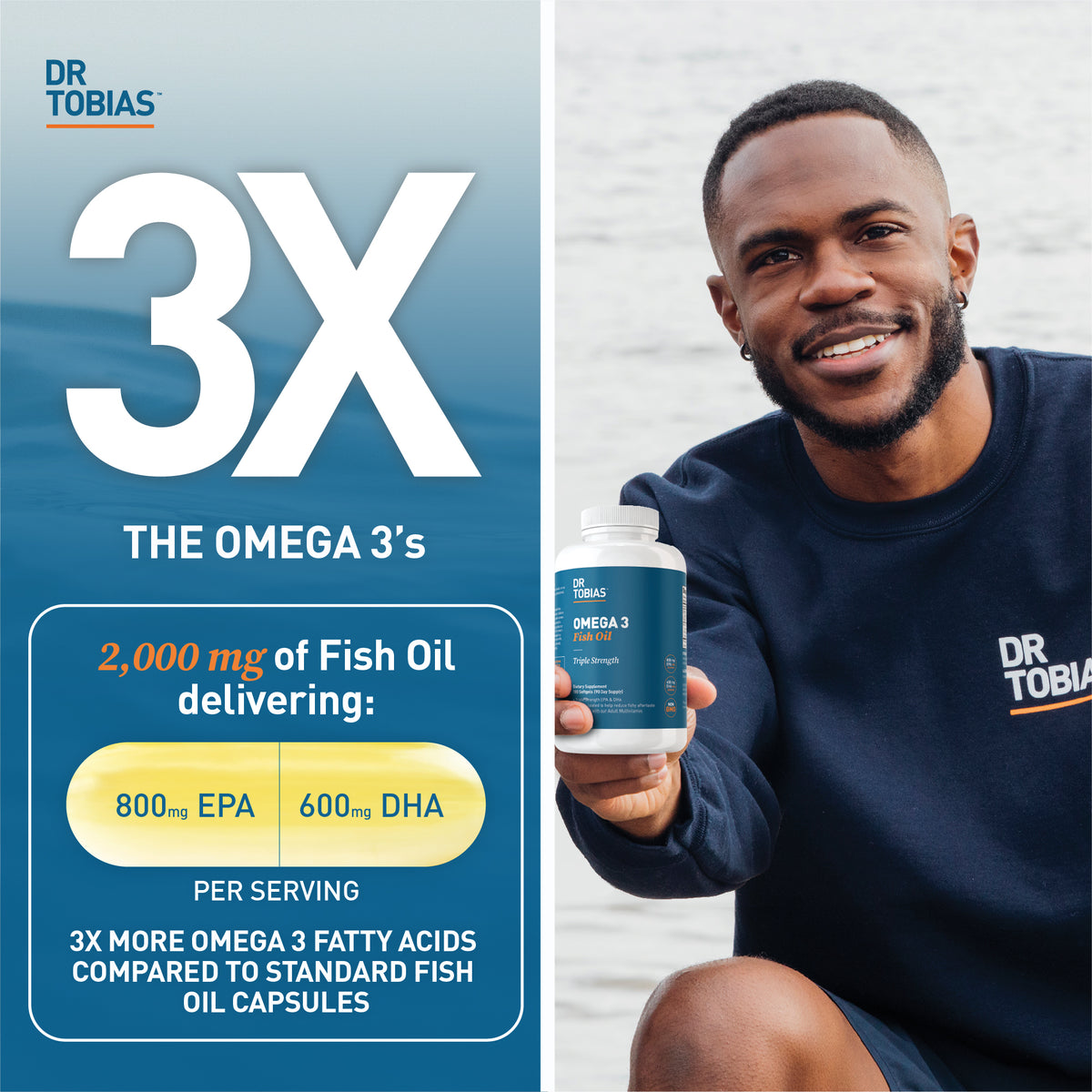 3xs the omega 3 with 2,000 mg of fish oil