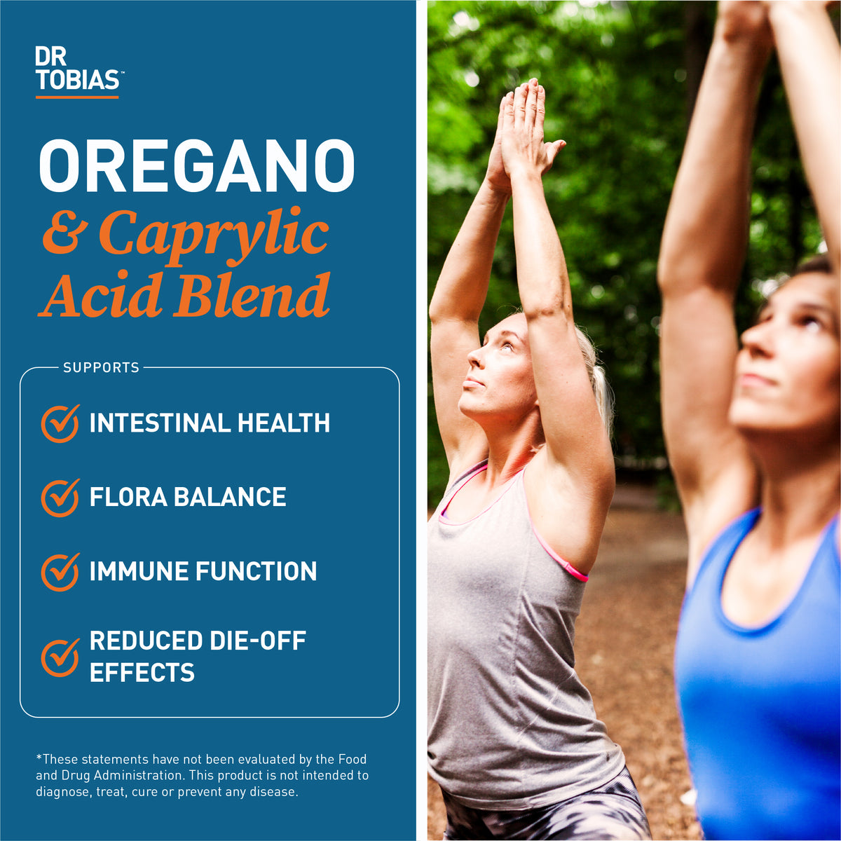 Oregano & Caprylic Acid Blend (Formerly Candida Support)