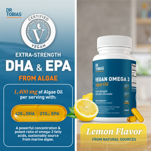 Vegan Omega 3 Algae Oil